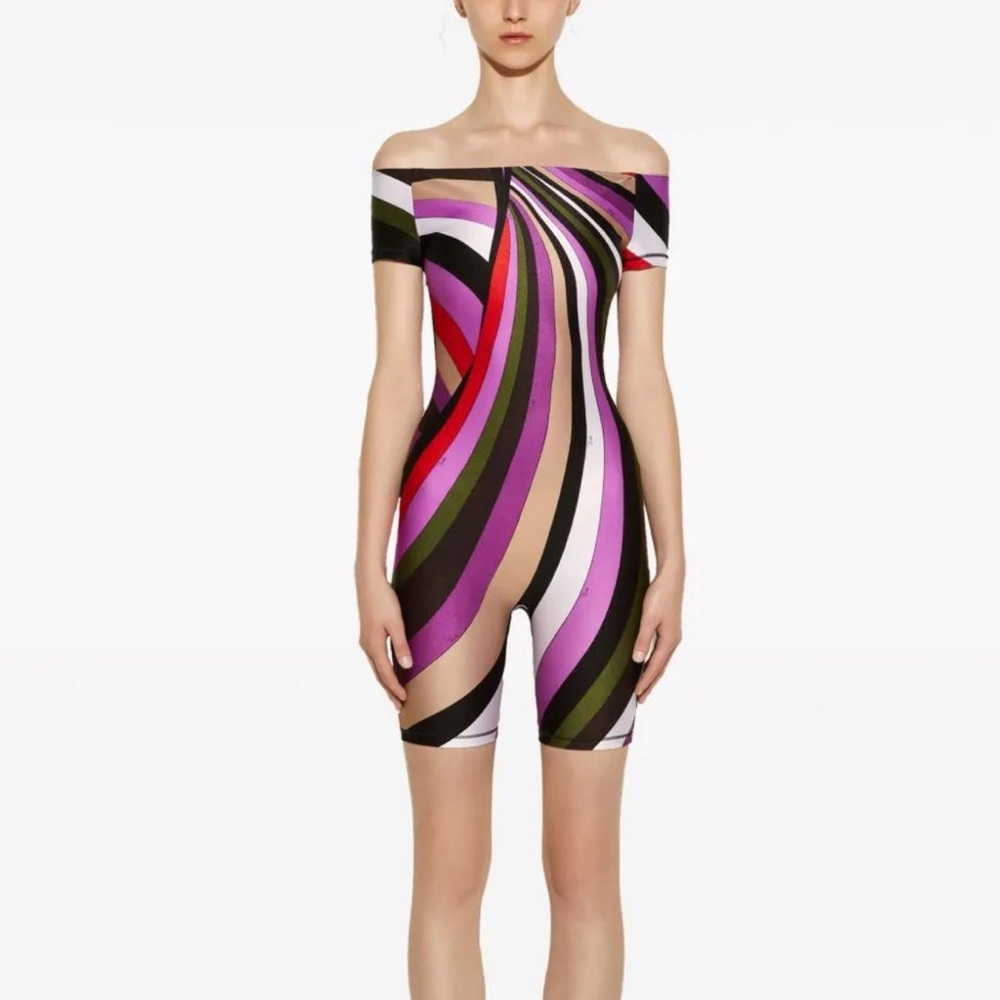 Stylish Multicolor Women's jumpsuit Emilio Pucci Size (S) 
100 % original
